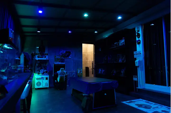 ไฟห้องดูหนังและห้องกันดั้ม ภาพที่ 8
