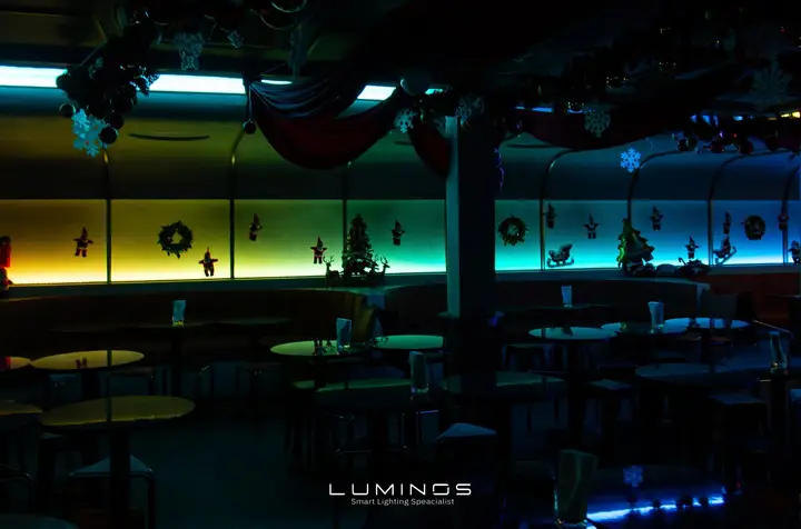 ไฟเส้น Gradient ร้านอาหาร ภาพที่ 5